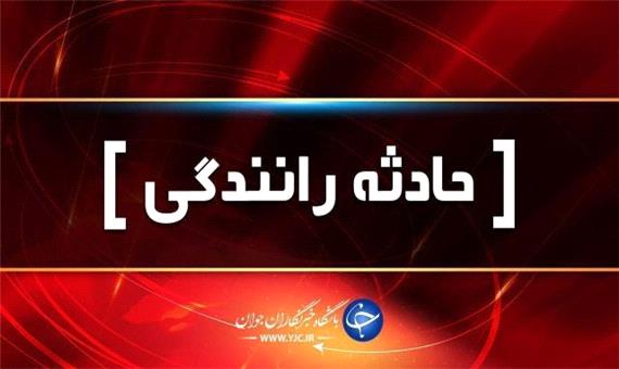 6 مصدوم در تصادف محور نگار به کرمان