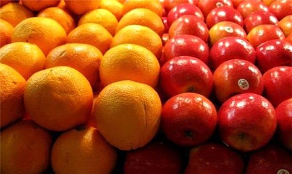 ذخیره‌سازی 6.5میلیون تن سیب و پرتقال شب عید
