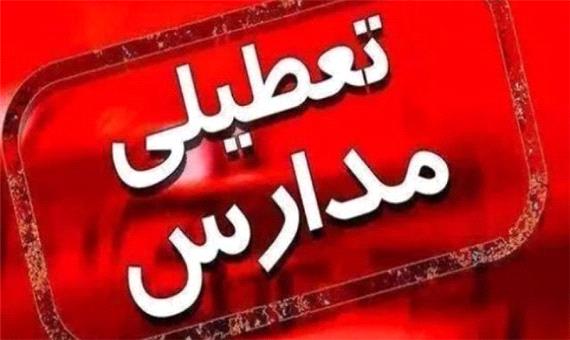 تعطیلی مدارس 7 شهرستان جنوبی کرمان