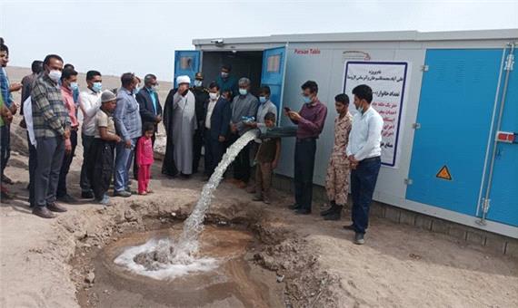 بهره‌مندی اهالی 7 روستای محروم ریگان از آب آشامیدنی سالم