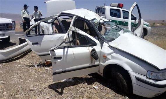 تصادف در جاده کرمان-کوهپایه 5 مصدوم بر جای گذاشت