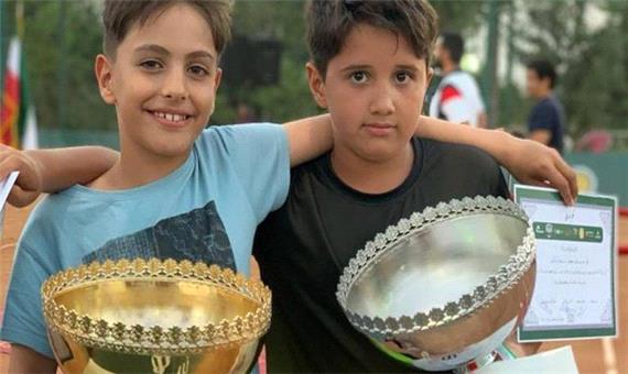 تنیسور‌های کرمانی قهرمان و نایب قهرمان مسابقات رده‌های سنی کشور