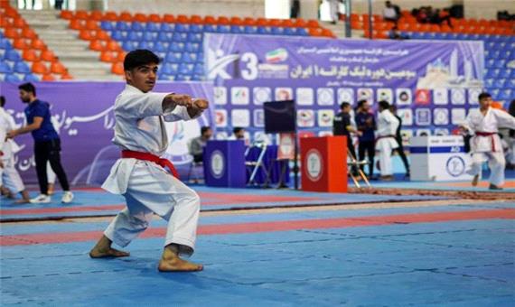 مقام آوران روز اول مرحله سوم لیگ‌ کاراته وان ایران مشخص شدند