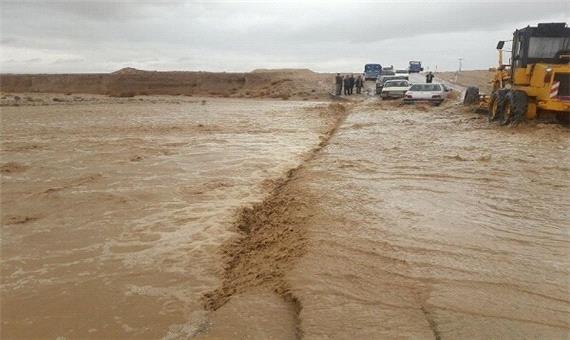 جاده شهربابک - هرات مسدود شد