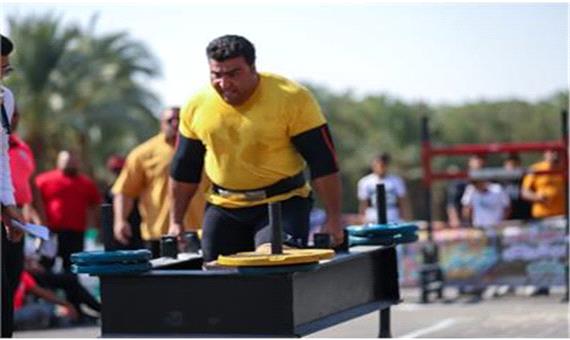 مسابقه قوی ترین مردان کارگر کشور در شهرستان بافق برگزار شد
