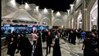 پذیرایی از زائران امام رضا (ع) با رطب بم