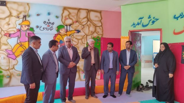 کلاس درس تربیت بدنی در شهرستان ریگان به بهره برداری رسید