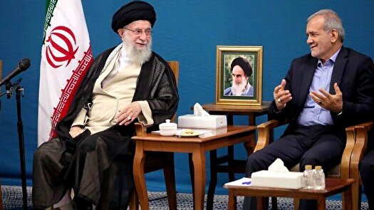 دیدار پزشکیان با رهبر انقلاب پیش از حضور در سازمان ملل