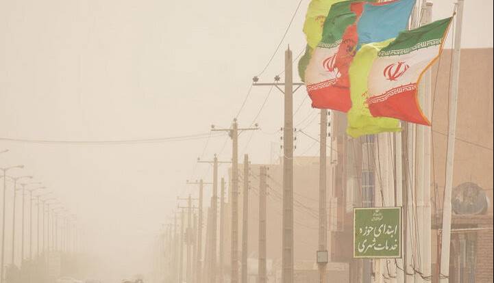 وزش باد شدید و گردوخاک در مناطقی از جنوب و جنوب شرق کشور
