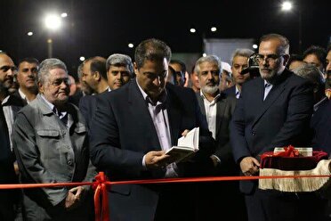 افتتاح مرحله چهارم تقاطع غیرهمسطح شهدای خلبان کرمان