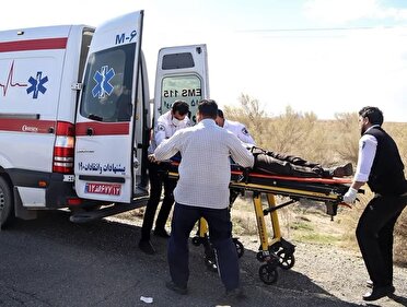 ۴ جانباخته درجاده کهنوج - بندرعباس