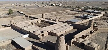 مرمت عمارت برج یزدان‌آباد شهرستان زرند
