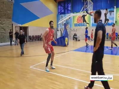 تصاویر پیش از بازی بسکتبال پالایش نفت و مهگل البرز