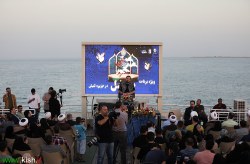 تلاوت زیبای قاریان بین المللی قرآن کریم در سواحل کیش