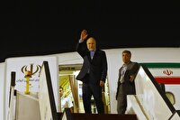 رئیس مجلس کراچی را به مقصد تهران ترک کرد