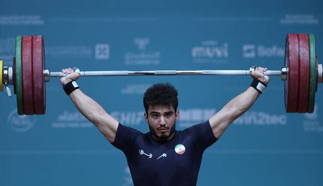 اولین طلای وزنه‌برداری ایران در بازی‌های کشورهای اسلامی