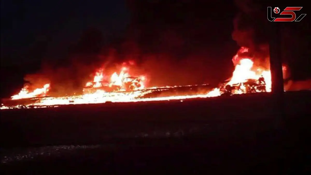 افزایش کشته های فاجعه قاچاق سوخت در جاده کرمان