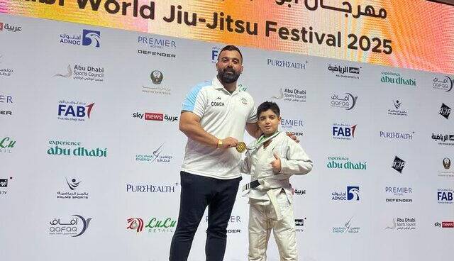 رزمی‌کار مازندرانی قهرمان مسابقات ابوظبی امارات شد