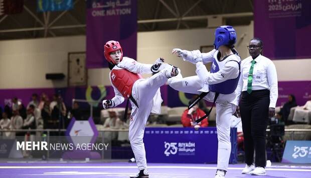 یلدا ولی نژاد سومین تکواندوکار ایران در مرحله نیمه نهایی