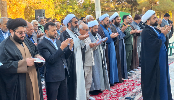 اقامه نماز باران در کوهبنان