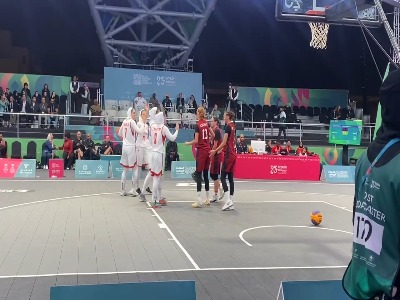 پایان بازی بسکتبال سه نفره زنان ایران و‌قطر با برتری ملی پوشان کشورمان