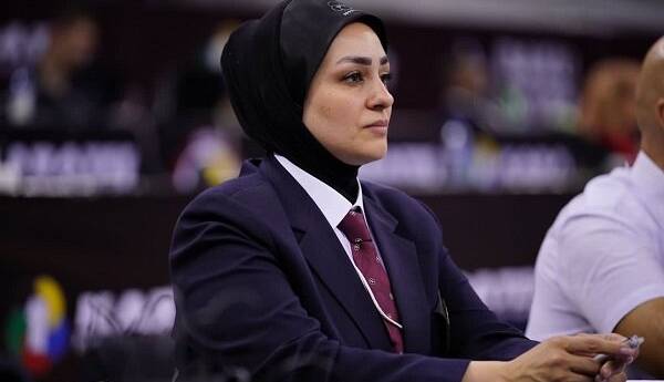 قضاوت بانوی داوری کاراته ایران در رقابت‌های جهانی