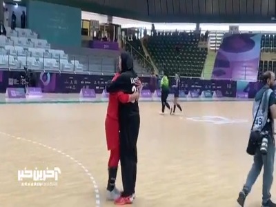 گریه‌های ستاره رحمانیان بعد از شکست هندبال ایران مقابل قزاقستان