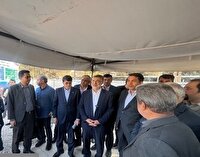 بازدید وزیر بهداشت از روند ساخت بیمارستان شهید سلیمانی کرمان