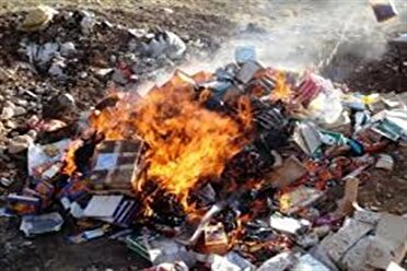 معدوم‌ سازی گوشت فاسد در زرند