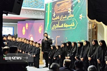 برپایی خیمه مادری در بیت الزهرای کرمان