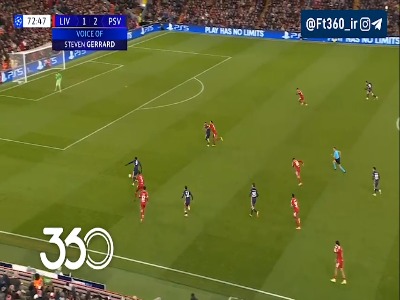 آنفیلد شهر بی‌دفاع؛ گل سوم آیندهوون به لیورپول توسط دیروئخ در دقیقه ۷۳