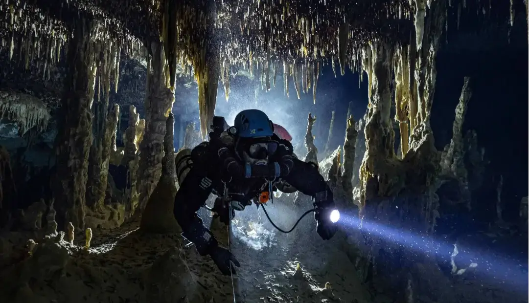 رکوردشکنی در اعماق زمین؛ طولانی‌ترین هزارتوی زیرآبی جهان بزرگ‌تر از حد تصور قبل است