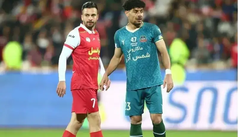 گزارش زنده: شمس آذر 0- پرسپولیس 1