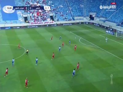 گلزنی مهدی قایدی در بازی امروز النصر مقابل شباب الاهلی