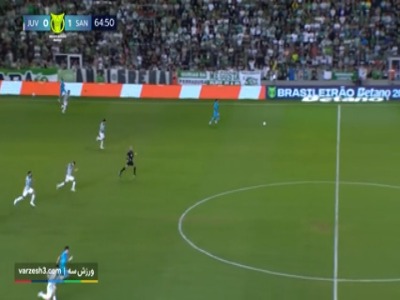 دبل نیمار مقابل ژوونتود ، گل دوم سانتوس