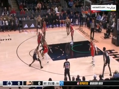 خلاصه بسکتبال آتلانتا هاوکس - لس آنجلس کلیپرز