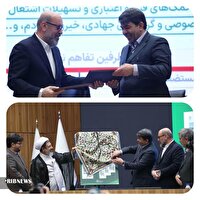 ۶ تفاهم نامه همکاری بنیاد مستضعفان انقلاب اسلامی در استان کرمان