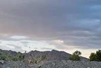 باران وبرف در راه کرمان