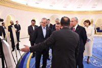 بازدید رئیس جمهور از نمایشگاه اسناد تاریخی ایران در قزاقستان