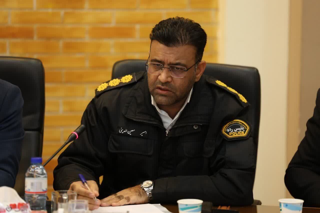 هشدار رئیس پلیس راه شمال استان در خصوص لغزندگی محور‌های مواصلاتی با نخستین باران پاییزی