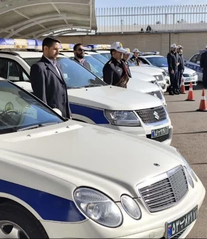 آماده‌باش کامل پلیس راه شمال استان کرمان در پی هشدار قرمز هواشناسی