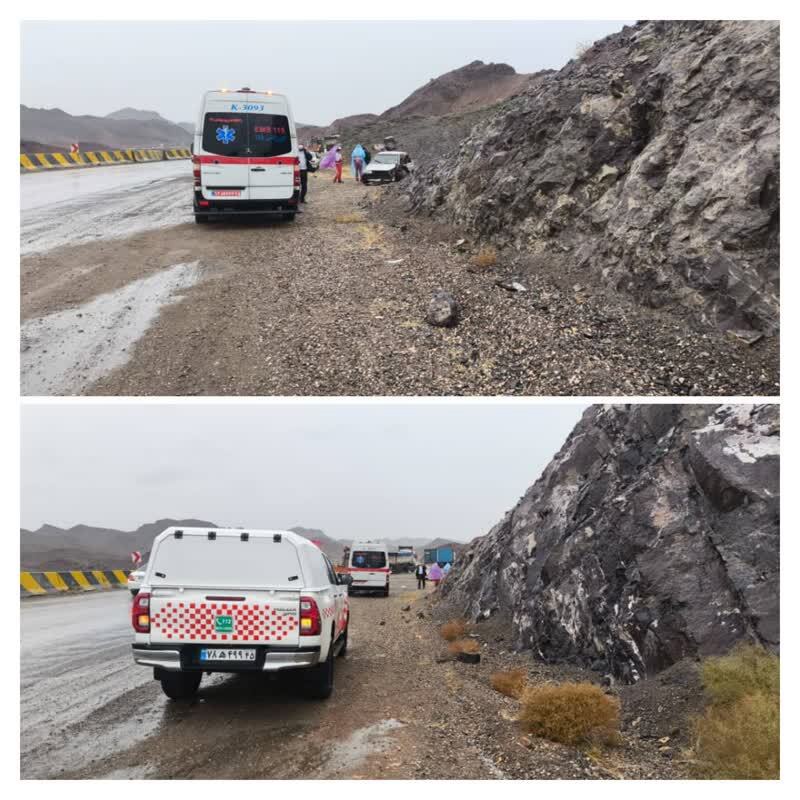 حادثه رانندگی در محور بردسیر ـ کرمان