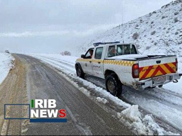 انسداد مسیر سربیژن به راین به دلیل بارش برف