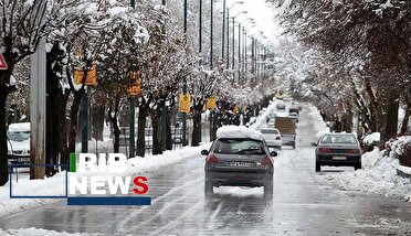 بارش شدید باران و برف در نقاط مختلف استان کرمان