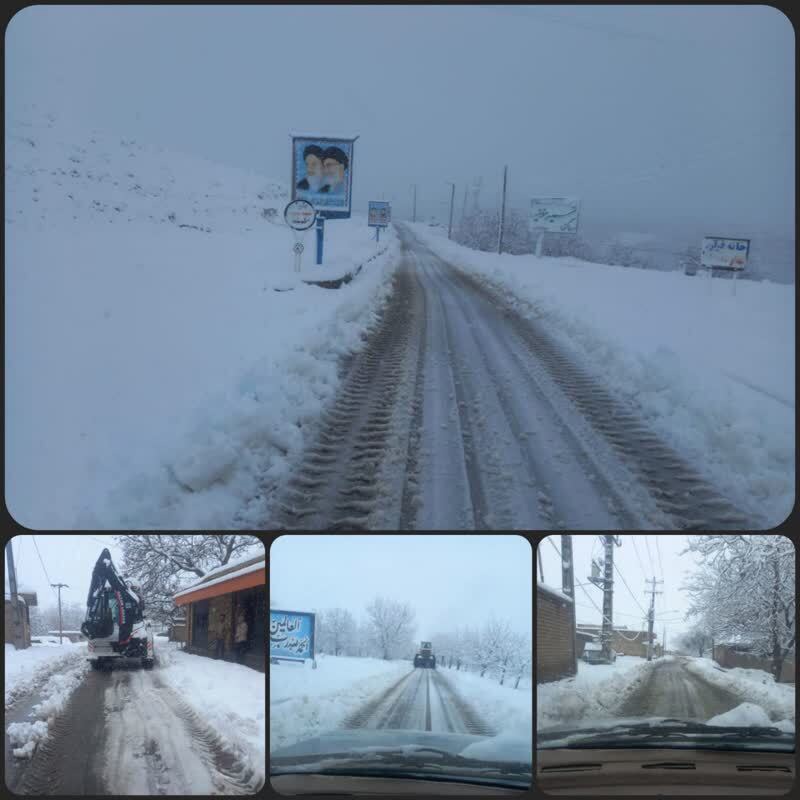 بازگشایی کلیه محور‌های روستایی دارای سکنه شهرستان رابر