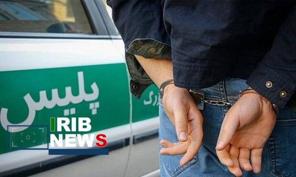 پژو پارس سرقتی از رفسنجان در بم توقیف شد