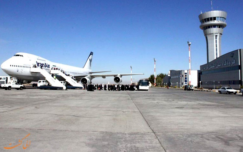 عملیاتی بودن فرودگاه‌های استان علیرغم بارش برف و باران