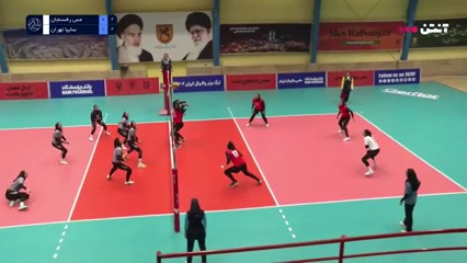 باخت بانوان والیبالیست مس رفسنجان برابر مدافع عنوان قهرمانی