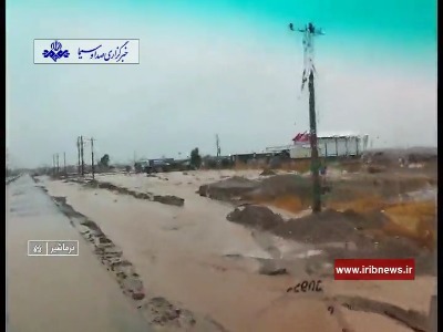 امدادرسانی هوایی به مناطق روستایی و سخت‌گذر شرق کرمان