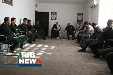 دیدار صمیمانه فرماندهان و کارکنان سپاه حفاظت فرودگاه کرمان با نماینده ولی فقیه در استان